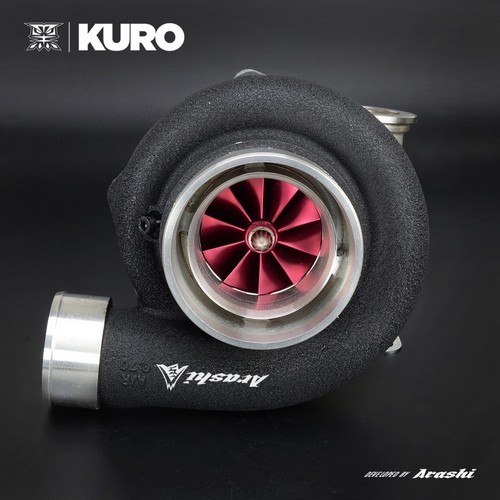 Rodamiento de bolas KURO 4" GTX3582R GEN2 Turbo banda V 0,82 A/R acero inoxidable GEN II 850 HP - Imagen 2 de 5