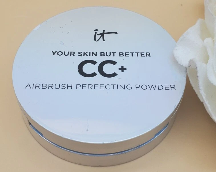 It Your Skin Butter CC+ Airbrush Perfecting Powder Deep 0.33 oz New  - Image 4 of 4