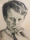 Robert F. Kennedy, "Bobby" Pencil/Conte Portrait — photo 1