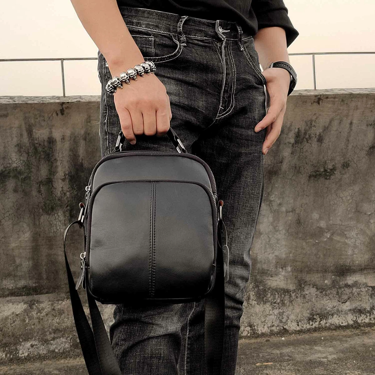 Men's Bags, Check & Leather Bags for Men