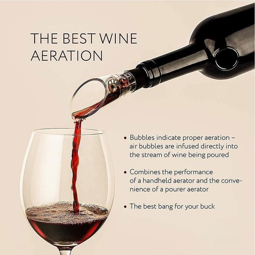 Wine Bottle Opener Set Air Pressure Wine Opener Air Pump Cork Remover Gifts - Picture 7 of 9