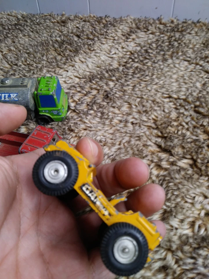 De colección Gama Buggy Jeep, Corgi Juguetes Remolque, Tootsie Toy Volkswagen, Camión de Leche Foto 4 de 4