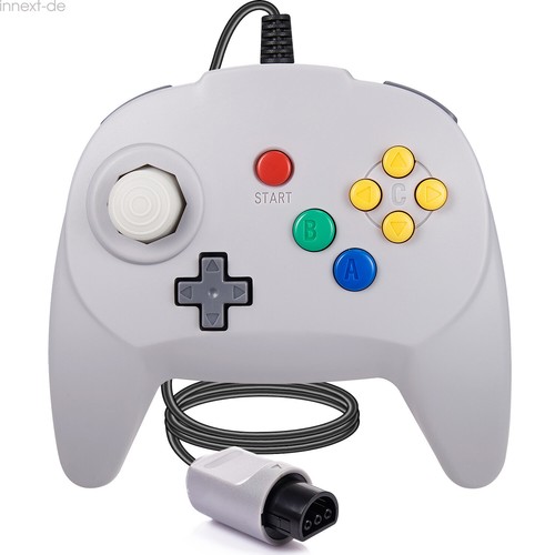 Retro-Bit Wired Mini N64 Controller Gamepad Joypad für Nintendo 64 Original Port - Bild 16 von 31