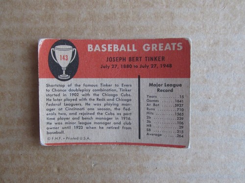 1961 FLEER BASEBALL CARD SINGLES COMPLETE YOUR SET PICK CHOOSE UPDATED 8/19 - 第 273/287 張圖片