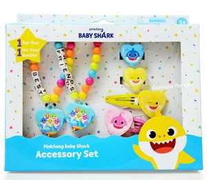 baby shark hair clips