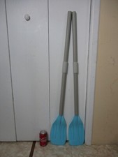 Collapsible Canoe Kayak Rafting plastic Paddle 42" Long  Blue