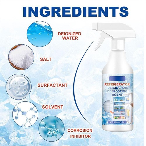 1/2X Freezer Defrosting Deicing Spray,De-Icer For Refrigerator Defroster 🔥 - Picture 5 of 16