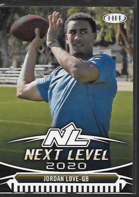 Jordan Love 2020 SAGE HIT Premier Draft #99 Next Level 2020 Rookie RC Packers