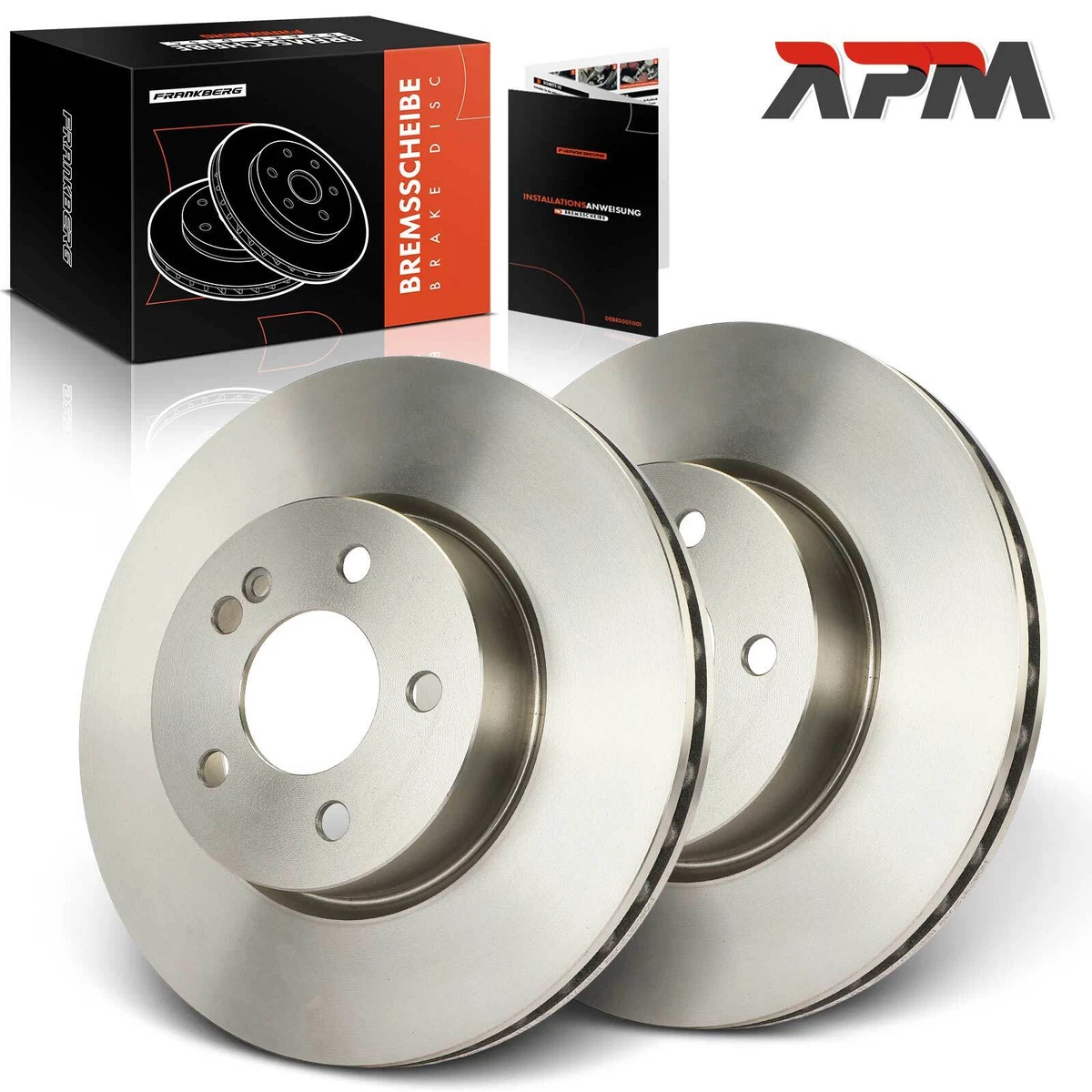 Mercedes-Benz Bremsen-Kit, Bremsscheiben, Beläge + Sensor, Satz VA W205