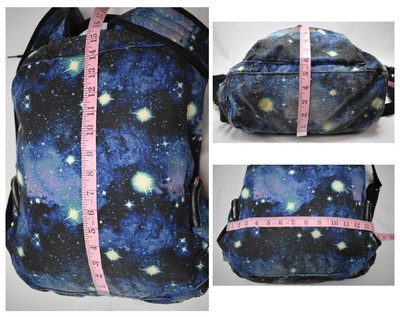 Victoria\'s Secret PINK Galaxy Celestrial Full sized Backpack Bookbag Rare Victoria main image 4