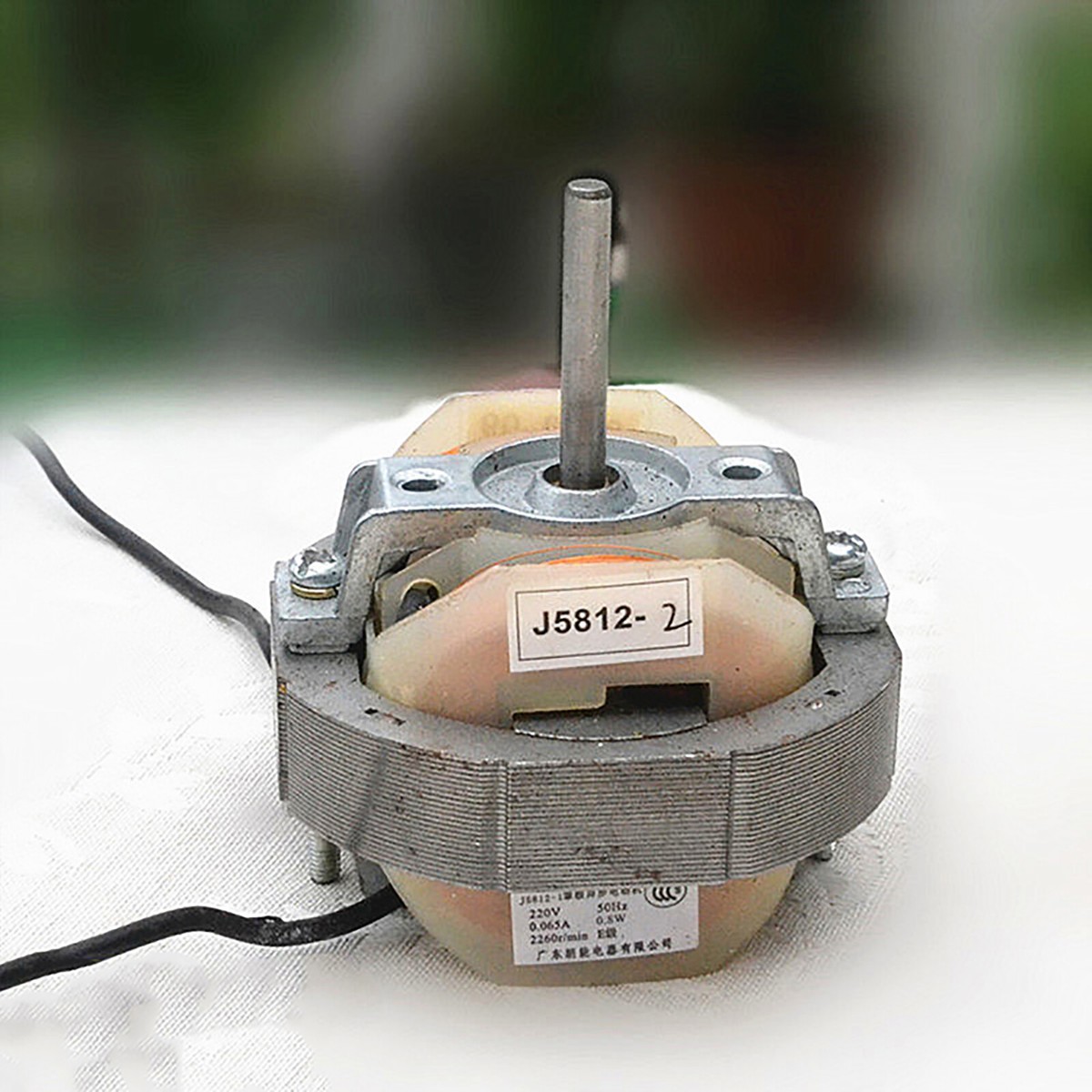 Shaded Pole Asynchronous AC Motor J58-12 YJ5812 Motor For