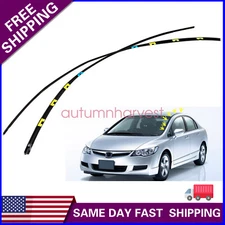Molding L&R Drip Side Set 73168-SNA-013 73158-SNA-013 For HONDA CIVIC 2006-2011