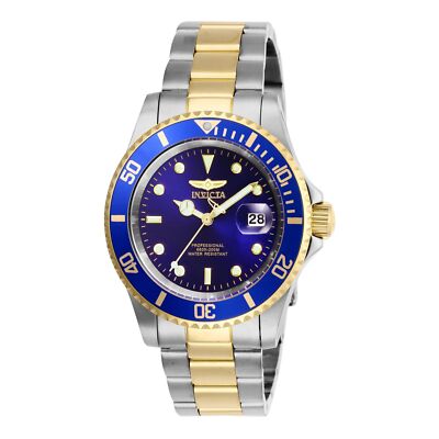 Invicta Pro Diver 26972 Blue Dial Two Tone Stainless Steel Wrist