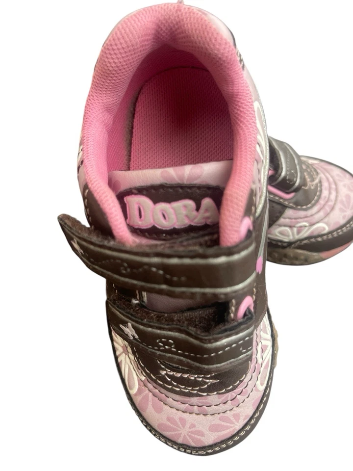 Dora The Explorer Toddler Shoes Size 6 Hook & Loop 2009 Viacom Dora & Boots - Image 3 of 4