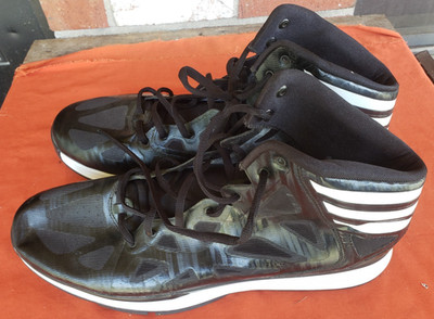 Adidas Men's SPRINTFRAME basketball black Sneakers US Size 18 EU 53 1/3  FREE SHI | eBay
