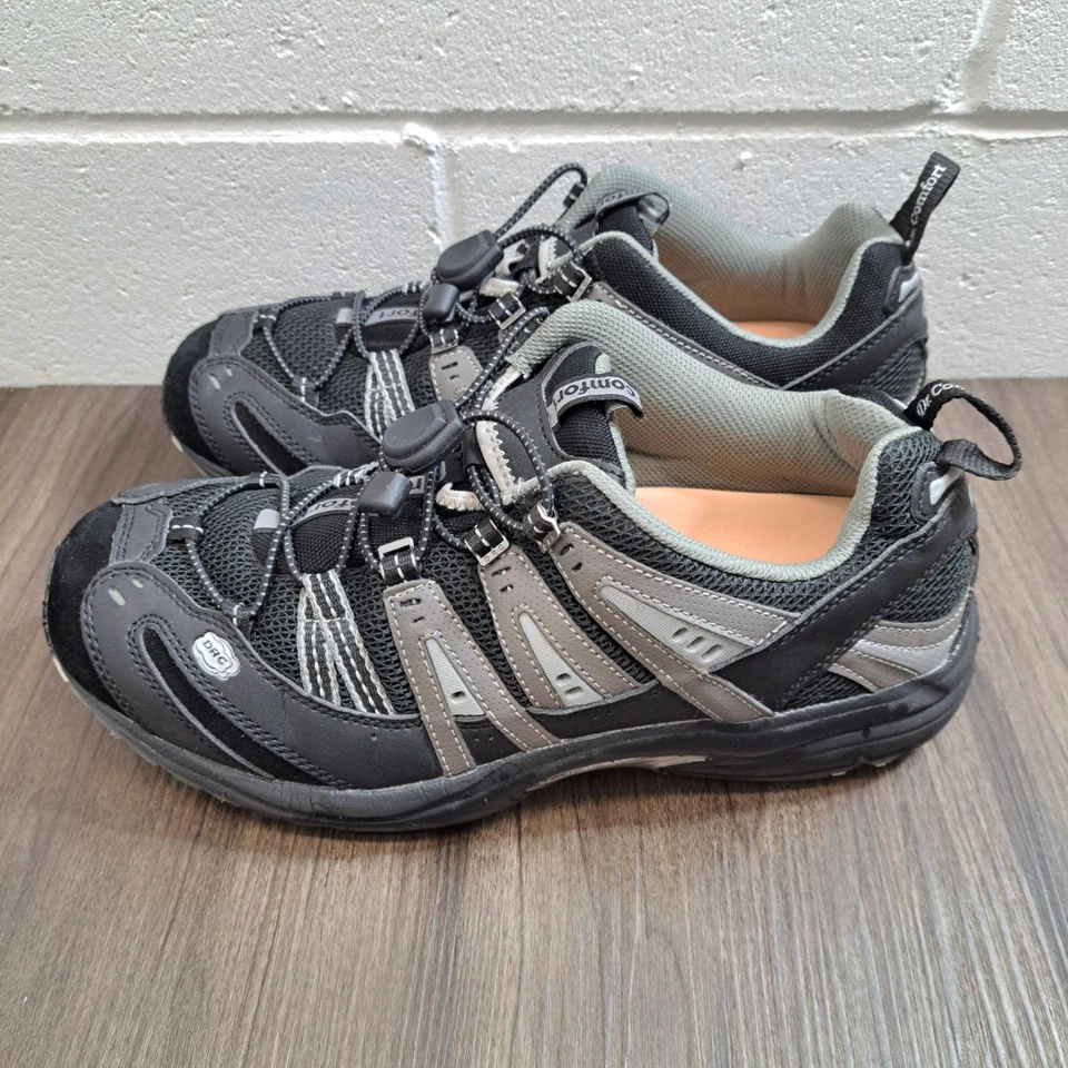 Zapatos deportivos cómodos Dr Comfort Performance con cordones para hombre talla 10 anchos Foto 2 de 4