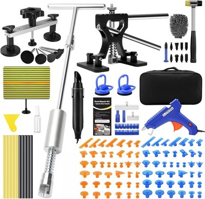 VEXTRO Dent Puller Kit Removal Tools for Car, Paintless Pdr -1