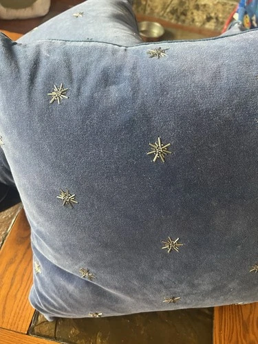 Joanna Buchanan Embroidered Star Pillow - Thumbnail 4