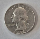1962 D Washington Quarter - Circulated- Good Condition