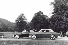 Volvo PV 444 122 Amazon Swedish Volvo factory press photo photograph