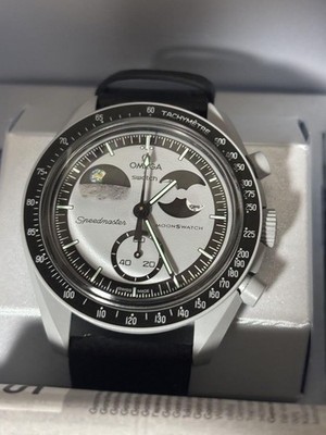 Omega X Swatch Mission To Earth Phase Watch Same-day Shipping