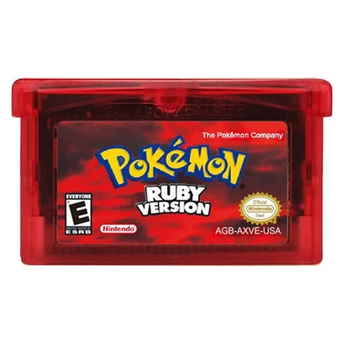 Pokemon Ruby Version Nintendo Gameboy Advance GBA -  Ruby Version Tested