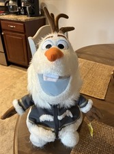 Disney Store FROZEN OLAF Original Plush Soft Doll 18" Stuffed Large Toy