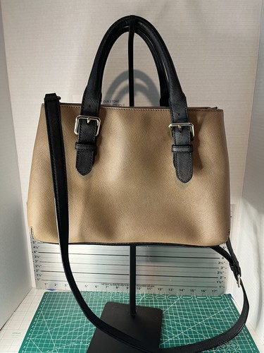 KATE SPADE BROWN HANDBAG PURSE TOTE SHOULDER BAG. Loose Threading Right Corner - Picture 3 of 5