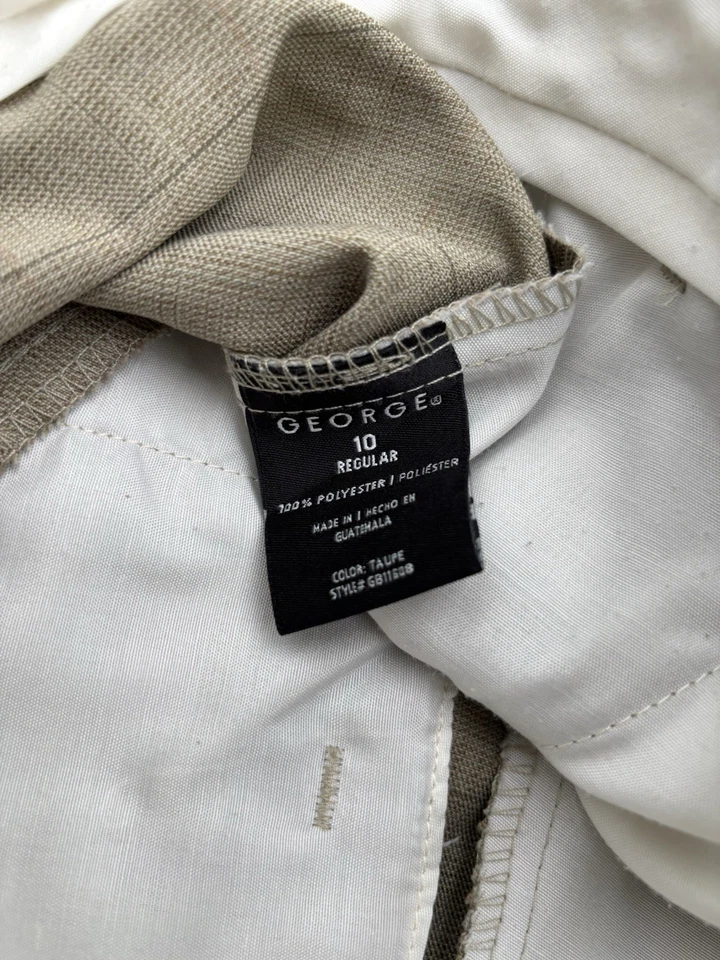 Jaqueta e calça George Suite menino tamanho 10 - Imagem 3 de 4