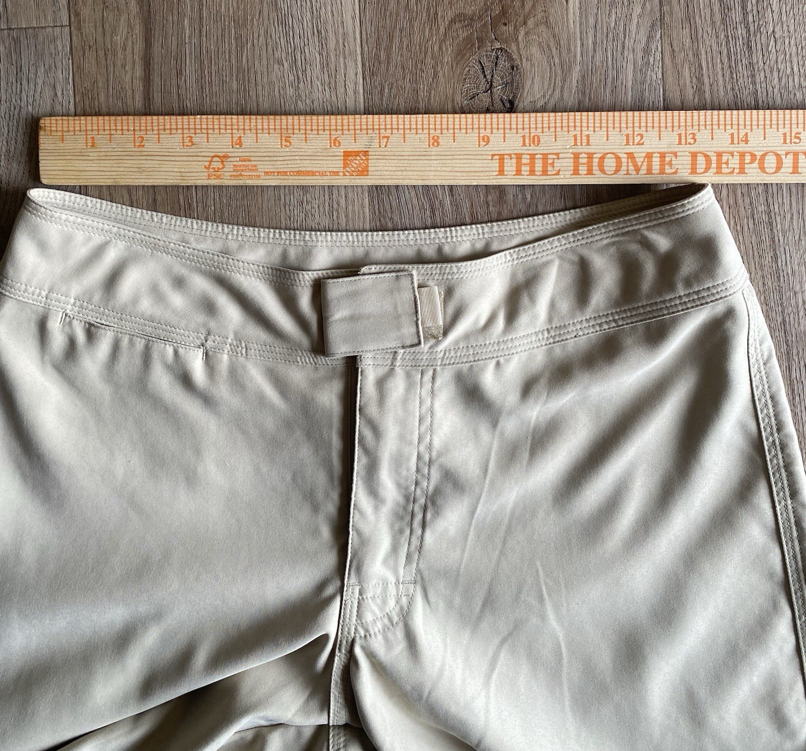 PATAGONIA Womens Pataloha Capri Pants Beige Hike Beach Walk Size 4 thumbnail 8