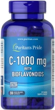 Puritan's Pride Vitamin C-1000 mg with Bioflavonoids - 200 Capsules