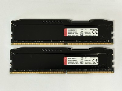 Kingston HyperX FURY 16 GB (2x8GB) DDR4-2666 PC4-21300U HX426C15FBK2/16 