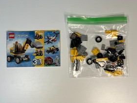 LEGO CREATOR: Power Digger 100% COMPLETE /w MANUAL (31014)