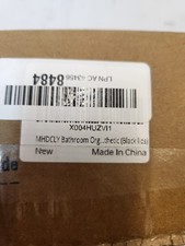 bathroom organizer Jars With Lids/stickers 4 