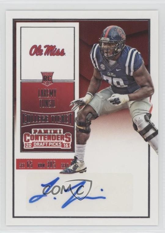Laremy Tunsil Panini Contenders Draft Picks #232 Base