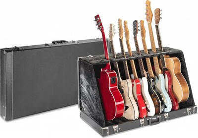 Stagg Universal guitar stand case for 8 electric or 4 acoustic guitars