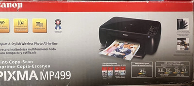 Canon PIXMA MP499 All-In-One Inkjet Printer