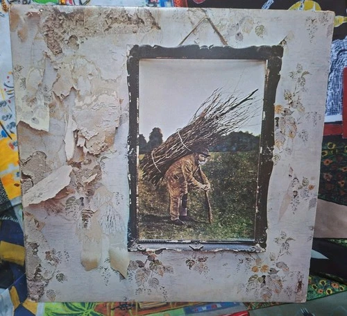 Led Zeppelin 4 IV Four Zoso 1971   UK Atlantic Vinyl LP
