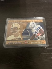 2002 Fleer Skybox International Staubach and Emmitt Smith Dual Patch 🔥🔥