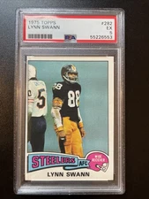 1975 Topps #282 Lynn Swann RC HOF PSA 5