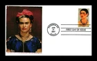 FRIDA KAHLO USA 34 FIRST DAY OF ISSUE COVER PHOENIX AZ JUNE 21 2001