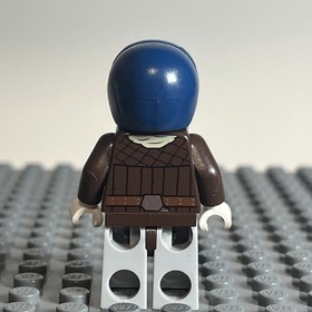 Lego Star Wars Minifigure: sw0709 Han Solo Parka, Dark Brown Coat - Set 75138 2B