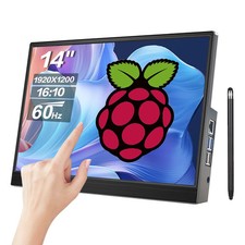 14 inch Monitor for Raspberry Pi 5 4 3 Touchscreen 1920x1200 16:10 Display HDMI