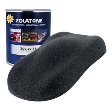 Zolatone Onyx Black, Splatter Finish Coating Paint - Gallon