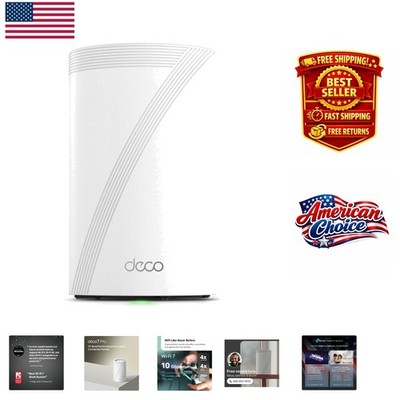 Deco 7 Pro BE10000: Ultra-Fast WiFi 7 Mesh System with VPN & HomeShield Security
