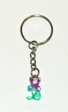 Gummy Bear Keychain Candy Fob Collectible Novelty Key Ring