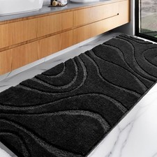 Bathroom Rugs Runner 24x60 Inch, Ultra Soft and Water Absorbent Long Bath