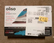 oliso M2Pro Mini Steam Iron with Solemate® – 1000 Watt Dual Voltage