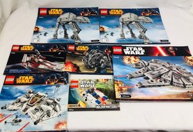 Lego Instruction Manuals Huge Mixed Lot Of 40+ Minecraft, Star Wars, DC, Marvel
