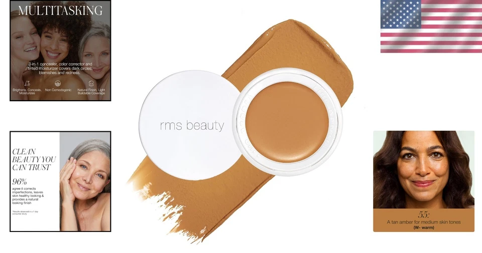 UnCoverup Hydrating Concealer - Full Coverage Cream for Dark Circles & Blemishes - Image 2 of 4